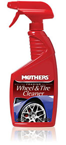 Mothers Wax & Polish Foaming Wheel & Tire Cleaner, 24 oz.